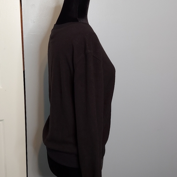 No Boundaries Black Sweatshirt Plaid Reindeer Size Small Junior - Picture 5 of 9